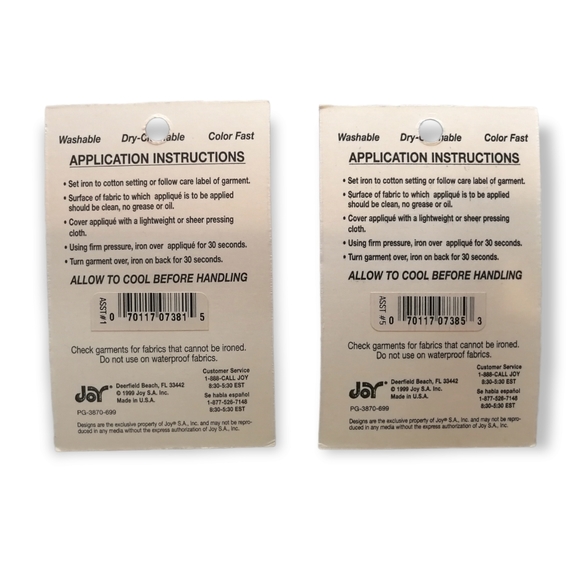 Y2K Butterfly Set Iron-On Patches 🦋🌴 - Picture 2 of 3